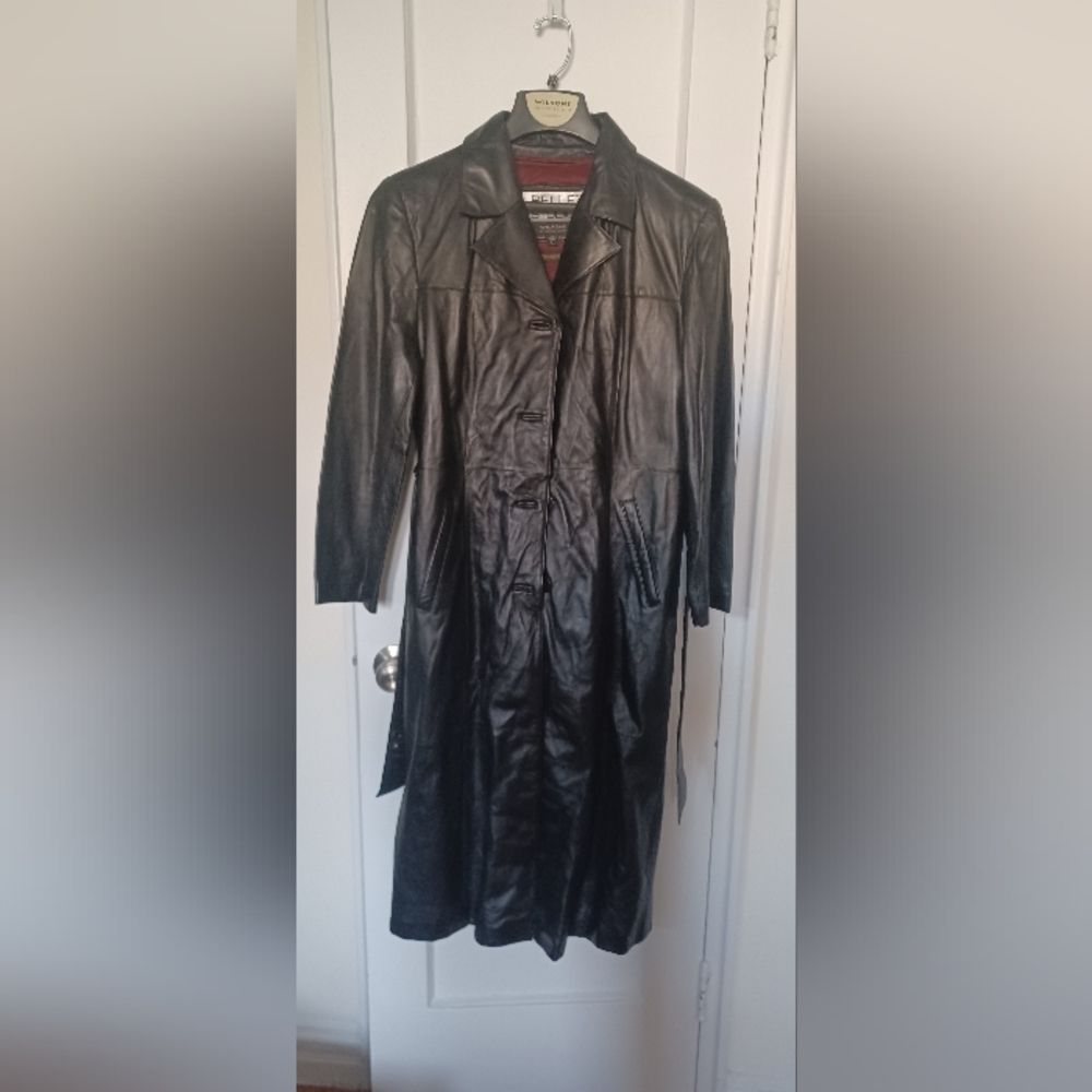 Pelle Studio By Wilson's Leather Long Coat -Thinsluate Lining